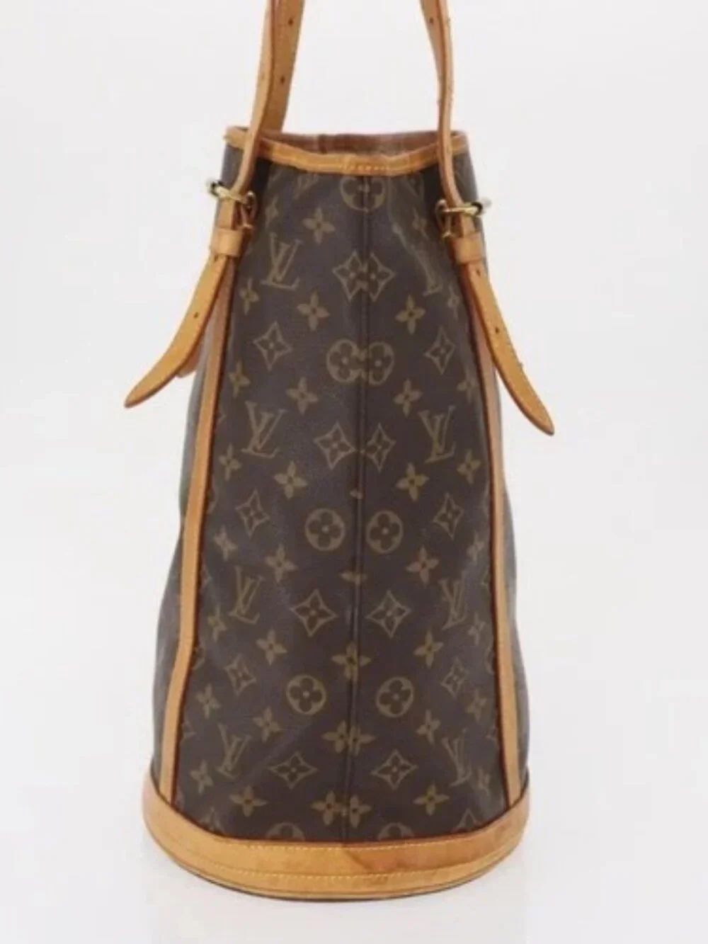 LOUIS VUITTON Monogram Bucket GM Shoulder Bag M42236 LV Auth ka1778 - Picture 4 of 16